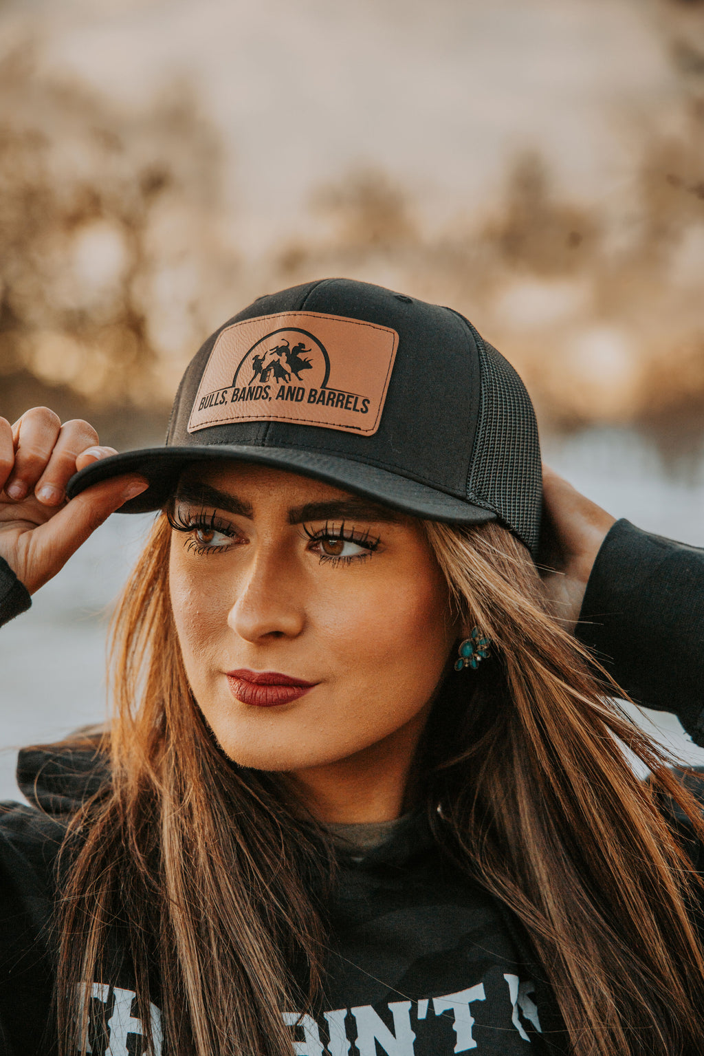 BBB Leather Patch Hat