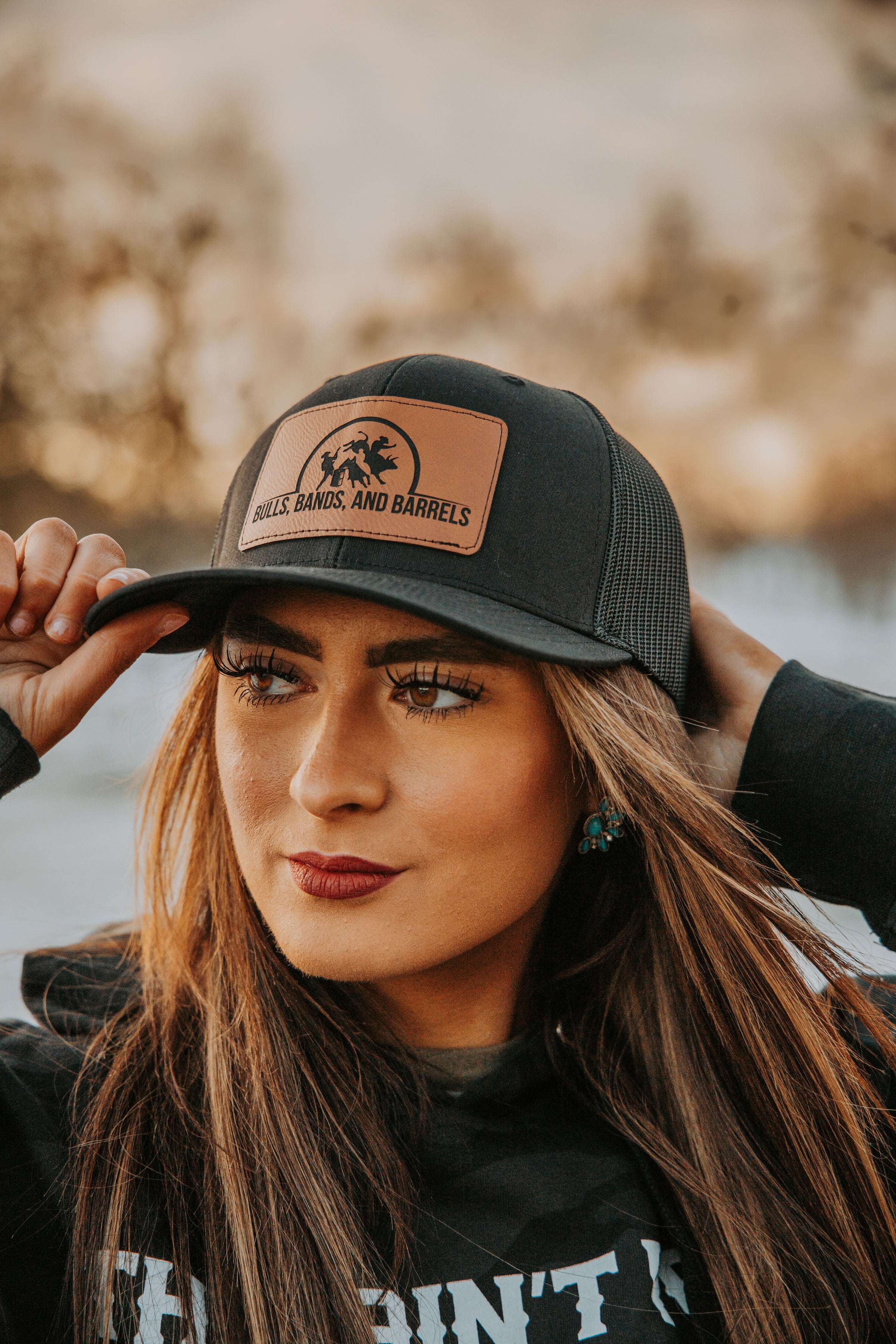 BBB Leather Patch Hat